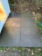 6 betontegels 1 x 1, Tuin en Terras, Ophalen, Gebruikt, 5 tot 10 m², Beton