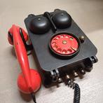 OUDE METALEN TELEFOON, Ophalen of Verzenden, Zo goed als nieuw