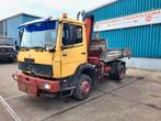 Mercedes-Benz 1117 K (6-CILINDER) KIPPER WITH FERRARI CRANE, Euro 2, Achterwielaandrijving, Overige kleuren, Mercedes-Benz