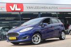 Ford Fiesta 1.0 EcoBoost Titanium | Automaat | Navi | Clima, Auto's, Euro 5, Gebruikt, Zwart, Blauw