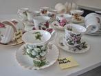 19x Vintage Servies,oa R. Albert, Bavaria, Wedgwood, R.Ascot, Ophalen of Verzenden