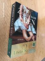 Zoeken naar Eden - Linda Nichols (christelijke roman), Gelezen, Linda Nichols, Ophalen of Verzenden, Nederland