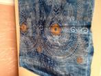 4 lappen stof van india, Hobby en Vrije tijd, Stoffen en Lappen, Overige kleuren, 120 cm of meer, Ophalen of Verzenden, Zo goed als nieuw