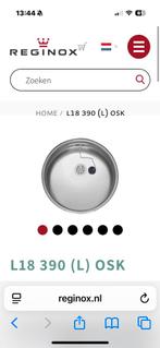 Reginox Spoelbak L18 390 OSK - Vlakbouw/Onderbouw, Minder dan 50 cm, Nieuw, Ophalen of Verzenden, Minder dan 100 cm