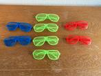 Te koop 8 gekleurde venster brillen, Kinderen en Baby's, Carnavalskleding en Verkleedspullen, Ophalen of Verzenden, Nieuw, Jongen of Meisje