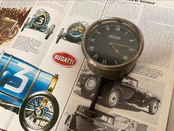 Bugatti Jaeger dashboard klokje (opwind) jaren 1930 beschikbaar voor biedingen