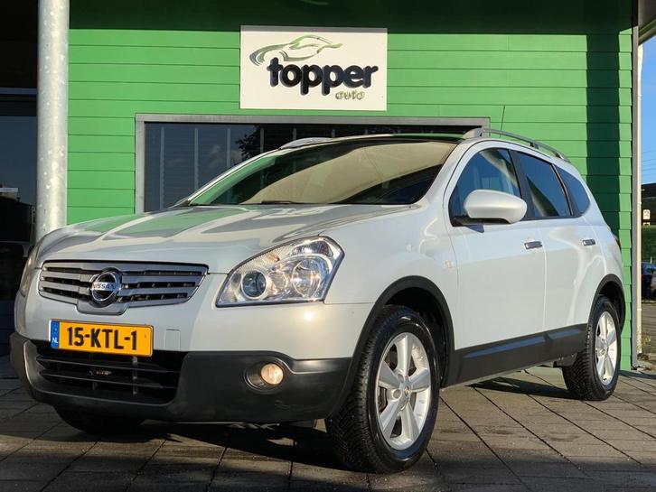 Nissan Qashqai +2 2.0 Optima 4WD | Automaat | Camera | Pano., Auto's, Nissan, Bedrijf, Te koop, Qashqai+2, 4x4, ABS, Airbags, Airconditioning