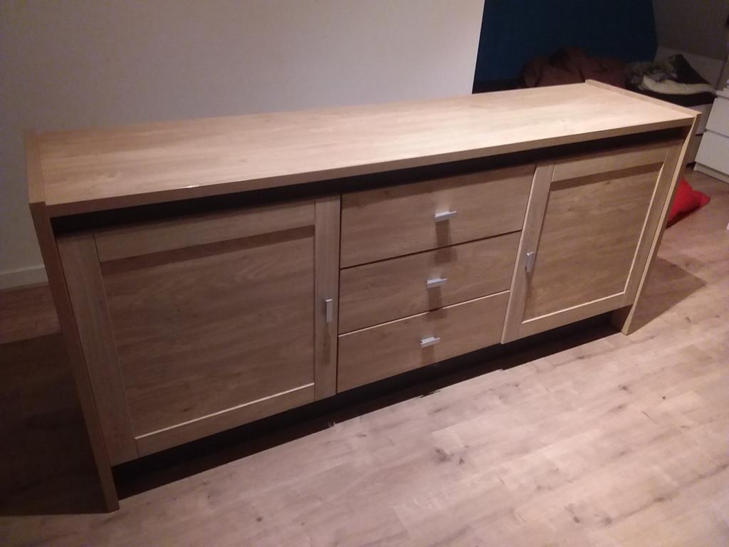 Ruime kast met lades en deurtjes - goede staat, Huis en Inrichting, Met deur(en), 150 tot 200 cm, Ophalen of Verzenden, Zo goed als nieuw