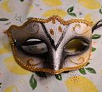 Origineel Veneziaans Masker met borduursels Carnaval, Ophalen of Verzenden, Carnaval