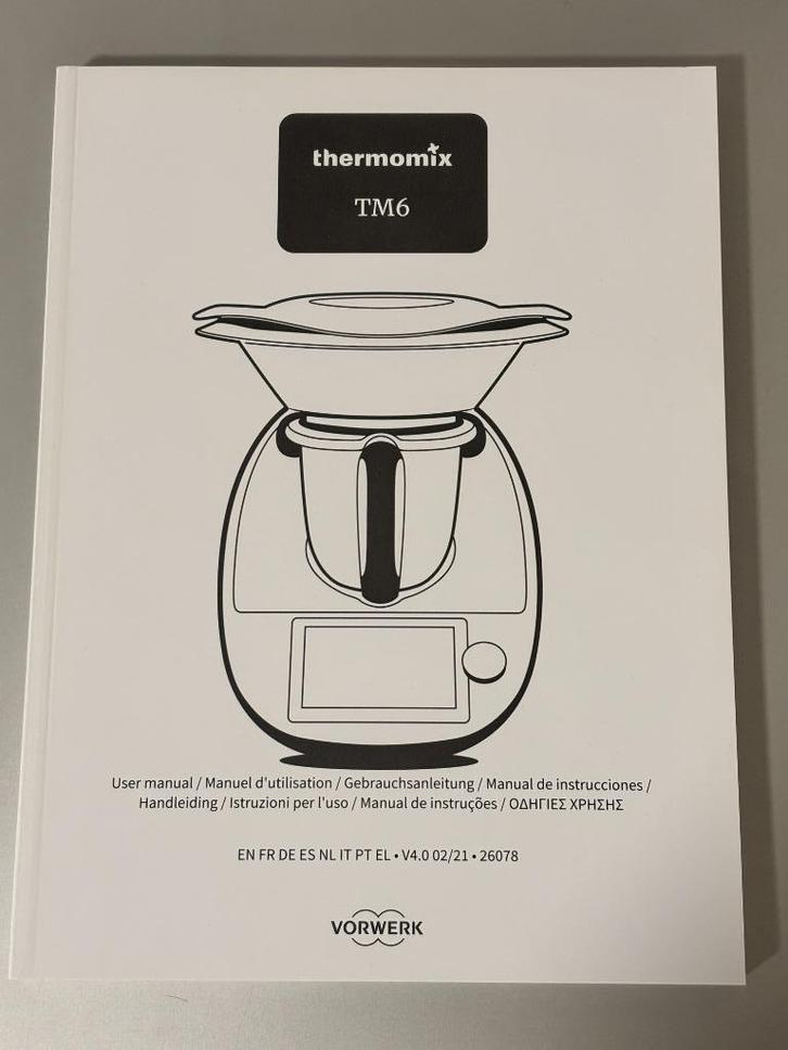 nieuwe Thermomix TM6 handleiding, Huis en Inrichting, Keuken | Keukenbenodigdheden, Nieuw, Ophalen of Verzenden