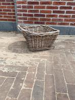 Fietsmand rotan, Fietsen en Brommers, Fietsaccessoires | Fietsmanden, Ophalen, Zo goed als nieuw