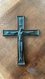 Bronzen kruis  hoogte 36 cm breed 27 cm, Antiek en Kunst, Antiek | Religie, Ophalen of Verzenden