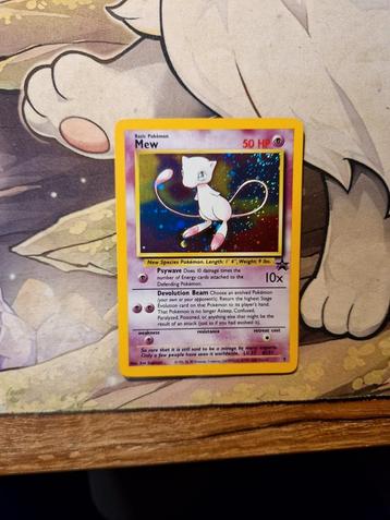 Mew 9 Holo Nearmint Black Star Promo nr3 Wotc 1999 beschikbaar voor biedingen