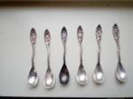 Antieke verzilverde (pleet)theelepeltjes (6 stuks), Antiek en Kunst, Antiek | Bestek, Ophalen of Verzenden