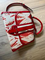 Essentiel Antwerp Handtas Rood wit, Sieraden, Tassen en Uiterlijk, Ophalen of Verzenden, Zo goed als nieuw, Rood, Handtas