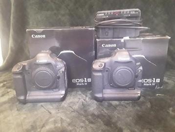 Canon EOS 1D mark IV en III beschikbaar voor biedingen