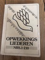 Opwekkingsliederen nrs 1-210, Ophalen of Verzenden, Zo goed als nieuw