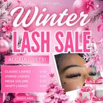 Winter Lash Sale - Wimpers voor €40!, Sieraden, Tassen en Uiterlijk, Uiterlijk | Cosmetica en Make-up, Ophalen, Ogen, Zwart, Nieuw
