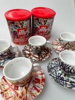 James Rosenquist illy collection cups met speciaal illy blik, Nieuw, Kop en/of schotel, Ophalen of Verzenden, Porselein