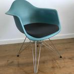 6 IZGS Vitra DAR Eames plastic chair design stoel blauw, Huis en Inrichting, Stoelen, Ophalen, Blauw, Zo goed als nieuw, Nvt