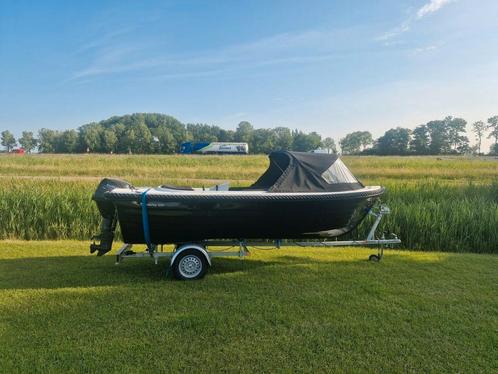 Sloepen te koop, Watersport en Boten, Sloepen, Zo goed als nieuw, 3 tot 6 meter, Buitenboordmotor, Benzine, Polyester, Ophalen