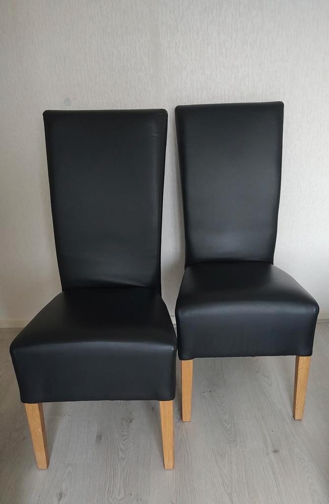 Eetkamerstoelen 2 stuks, Huis en Inrichting, Stoelen, Zo goed als nieuw, Ophalen