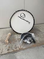 Dimavery MB-422 Marching Bass Drum 22x12 – met draagframe, Ophalen of Verzenden, Gebruikt, Overige merken