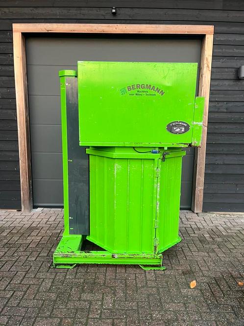 Afvalpers | Balenpers | Papierpers | Bergmann PS8100, Doe-het-zelf en Verbouw, Gereedschap | Overige machines, Ophalen of Verzenden
