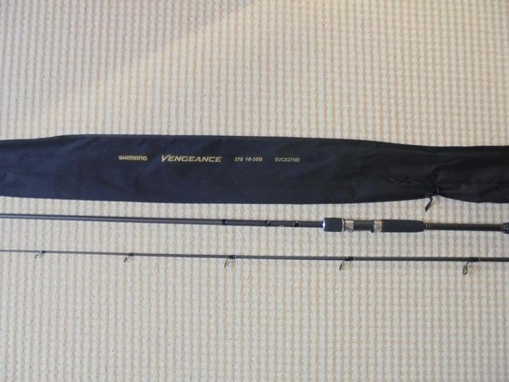 Shimano Vengeance CX Hengel 2,70m 10-35g Zeebaars Spinning., Watersport en Boten, Hengelsport | Roofvissen, Nieuw, Werphengel