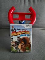 Wii Madagascar Kartz incl. Wii racing wheel, 1 speler, Racen en Vliegen, Ophalen of Verzenden, Zo goed als nieuw