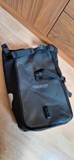 Ortlieb fietstas grijs/zwart zgan 12 liter, Ophalen of Verzenden