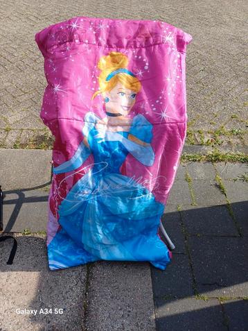 Kinderslaapzak Assepoester  150 cm lang beschikbaar voor biedingen