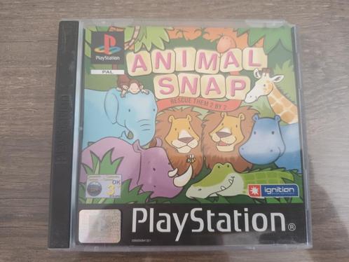 Animal snap- rescue them 2 by 2 Playstation 1 (PS1) CIB, Spelcomputers en Games, Games | Sony PlayStation 1, Zo goed als nieuw