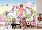 Princess fotobehang Unicorn behang, prinses, * Muurdeco4kids, Kinderen en Baby's, Kinderkamer | Inrichting en Decoratie, Nieuw