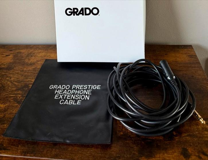 Grado Prestige Headphone Extension Cable, Audio, Tv en Foto, Koptelefoons, Zo goed als nieuw, Overige merken, Ophalen of Verzenden