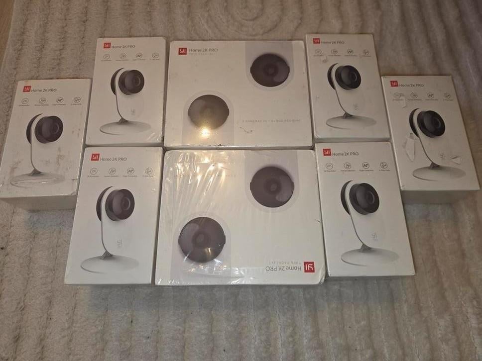 YI Home 2K Pro Camera Set - 10 stuks, Ophalen of Verzenden, Nieuw, Binnencamera