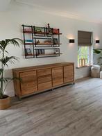 Dressoir van mangohout als nieuw, Huis en Inrichting, Kasten | Dressoirs, Ophalen, Zo goed als nieuw, 200 cm of meer, 25 tot 50 cm