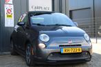 Fiat 500 E 24kwh, Auto's, Fiat, Gebruikt, Zwart, 4 stoelen, Leder