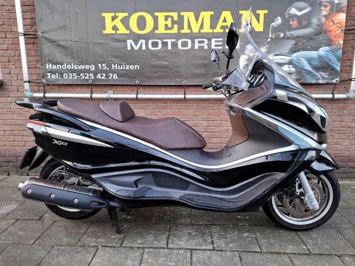 PIAGGIO X10 500 CC (2013) 47000 km X 10 ABS ASR, Motoren, Motoren | Piaggio, Bedrijf, Scooter, 12 t/m 35 kW, Minimaal motorrijbewijs A1