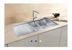 BLANCO Spoelbak Divon II 6 S-IF RVS 51x100 cm, Huis en Inrichting, Keuken | Complete keukens, Overige materialen, Wit, Nieuw, Enkelwandige keuken