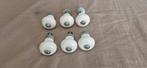 6 kast lade knoppen wit, Ophalen of Verzenden, Zo goed als nieuw