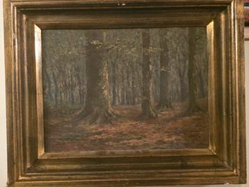 Antiek schilderij beschikbaar voor biedingen
