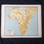 Schoolkaart Afrika 1931, Antiek en Kunst, Antiek | Schoolplaten, Aardrijkskunde, Ophalen