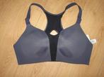 Grijze voorgevormde sport BH Maat 80 D, Maat 42/44 (L), Ophalen of Verzenden, Grijs, Fitness of Aerobics