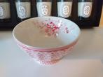 GreenGate french bowl Noa raspberry medium voor 7,50 euro, Huis en Inrichting, Nieuw, Glas, Overige stijlen, Ophalen of Verzenden