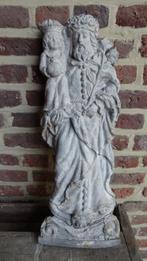 St Jozef met Jezus hout/leem uniek, Ophalen of Verzenden