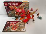 Lego Ninjago 71762 Kai's Vuur Draak EVO Compleet, Ophalen of Verzenden, Zo goed als nieuw, Complete set, Lego