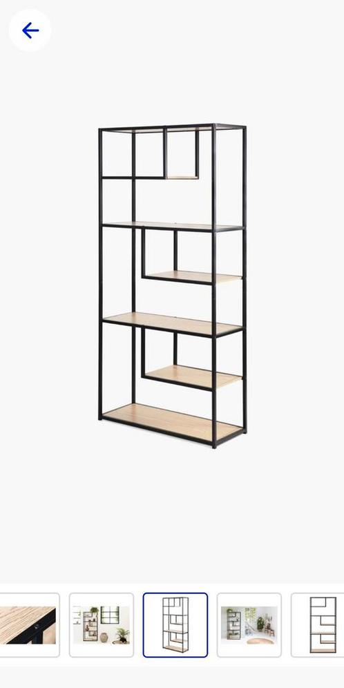 Industriële open wandkast., Huis en Inrichting, Kasten | Boekenkasten, Nieuw, 50 tot 100 cm, 150 tot 200 cm, 25 tot 50 cm, Metaal