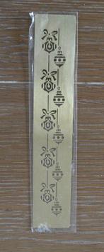 In goede staat: goudkleurige embossing mal, Ophalen of Verzenden, Zo goed als nieuw, Kerst, Pons of Mal