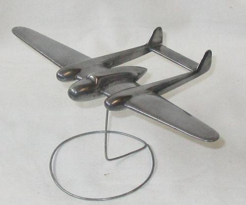 Model van een Nederlandse Fokker G1, Verzamelen, Luchtvaart en Vliegtuigspotten, Gebruikt, Schaalmodel, Ophalen of Verzenden